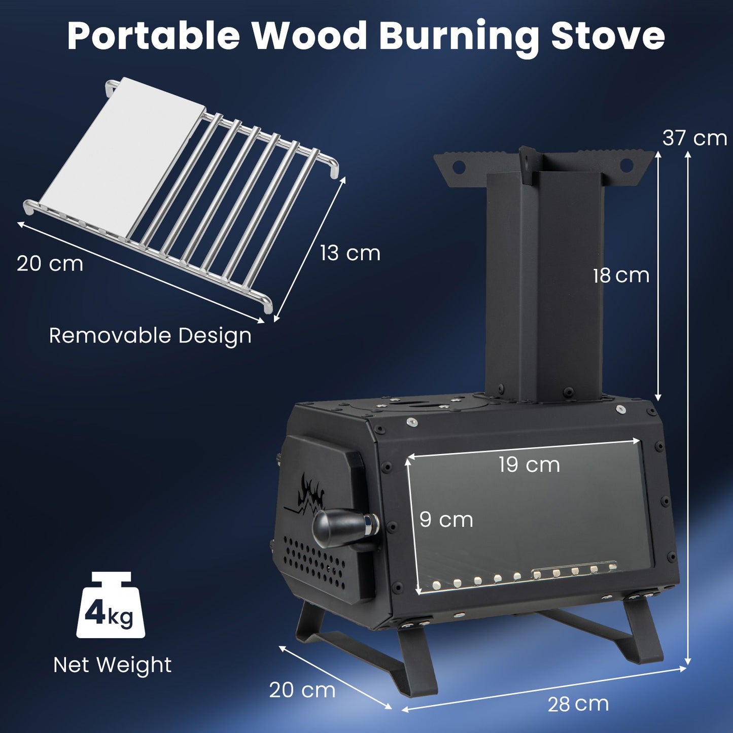 Portable Outdoor Wood Stove